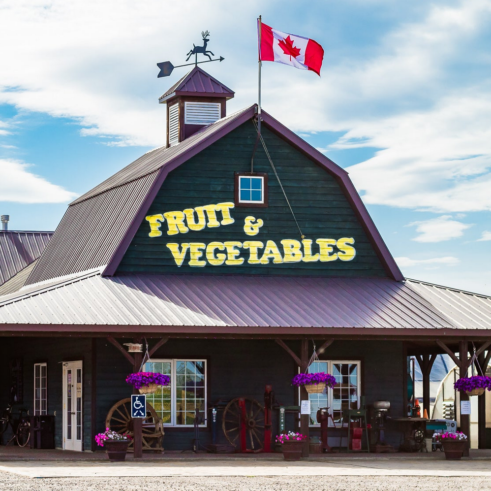 Community Farm Stand produce stand
