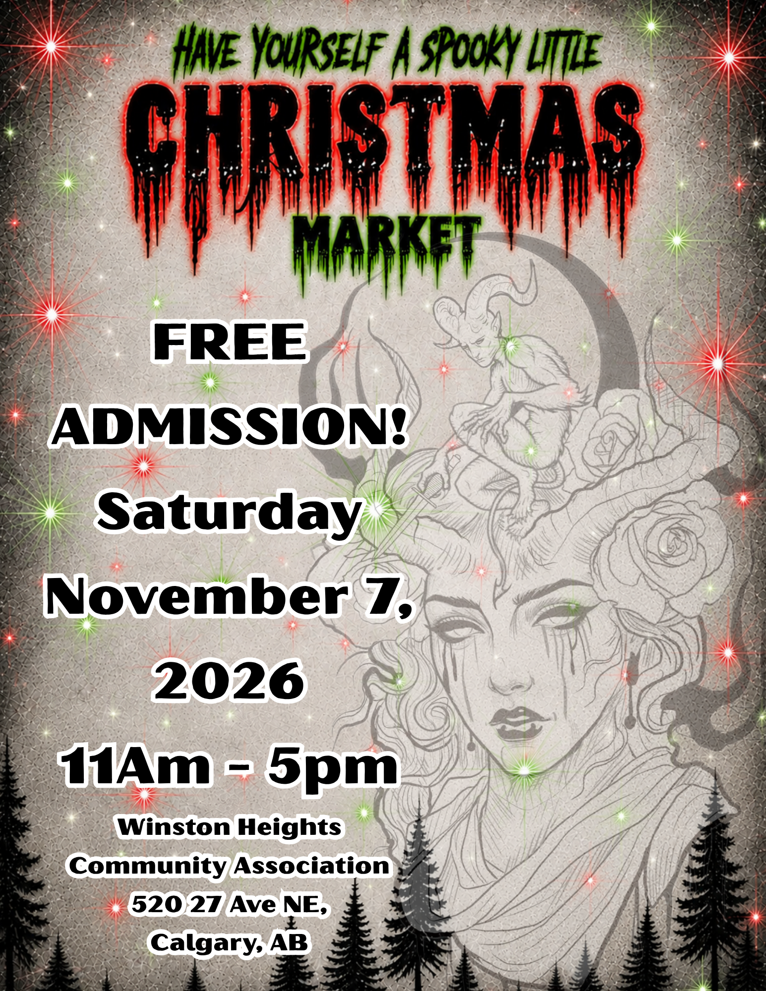 Spooky Christmas Market